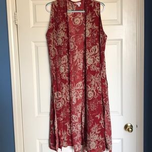 Like New XL LuLaRoe Joy Vest
